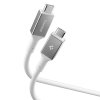 Kabel USB-C do USB-C Spigen 100W 2m Szybkie Ładowanie – Biały